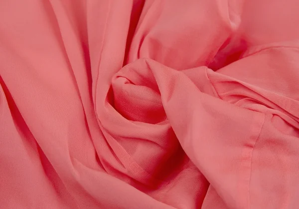 コムデギャルソンCOMME des GARCONS 製品染めフリル装飾ノーカラージャケット ピンクS K-112284_014