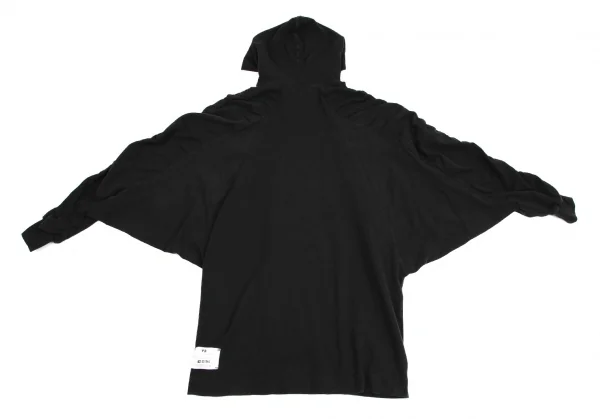 Y-3 Shirring Switching Dolman Hoodie K-112299_011