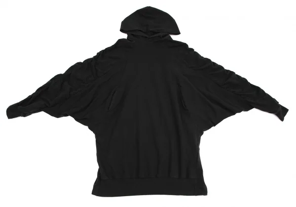 Y-3 Shirring Switching Dolman Hoodie K-112299_002