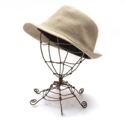 ロアーroar ラインストーンクロスガンハット ベージュ