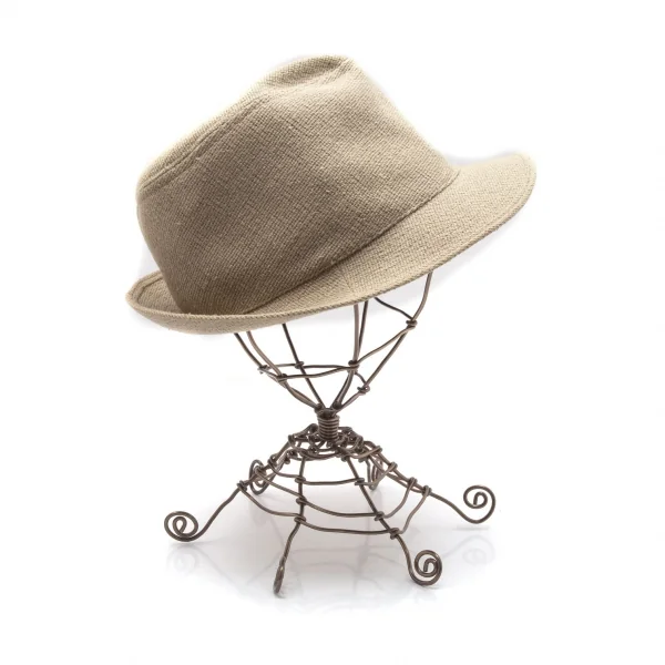 ロアーroar ラインストーンクロスガンハット ベージュ2 K-112304_005