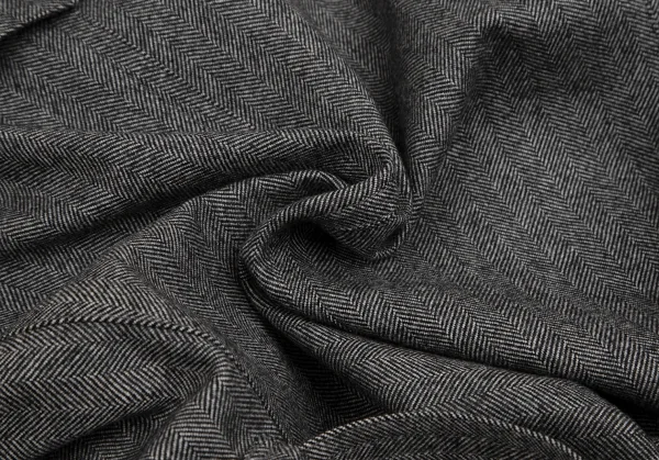 バーバリー ブラックレーベルBURBERRY BLACK LABEL ヘリンボーンライナー付きウールトレンチコート 白黒M K-112307_018