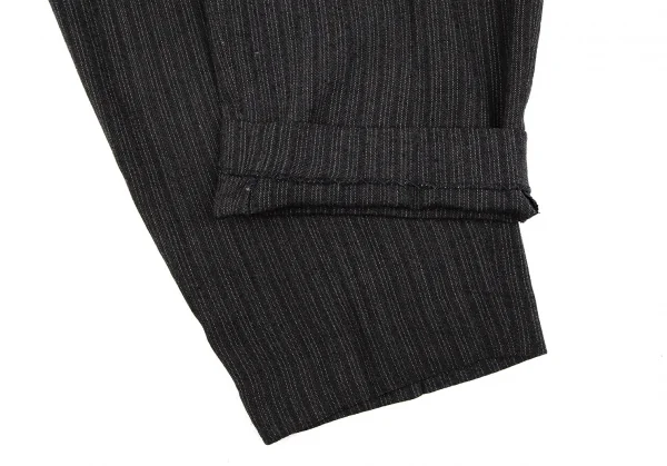 コムデギャルソン オムCOMME des GARCONS HOMME レーヨンピンストライプセットアップ チャコールS K-112354_016