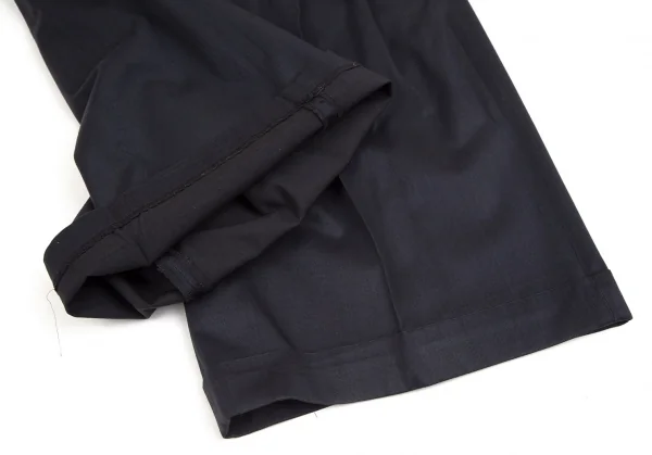 コムデギャルソン オムプリュスCOMME des GARCONS HOMME PLUS 裾折り返しツータックハーフパンツ 濃紺M K-112356_011