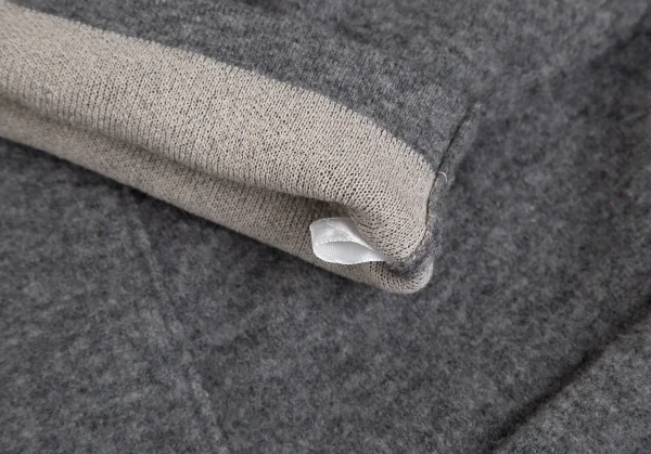 アンダーソンアンダーソンUNDERSON UNDERSON 和紙ファブリックダブルフェイスニットガウンコート グレー1 K-112389_007