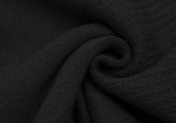 イッセイミヤケ ハートISSEY MIYAKE HaaT オーガニックコットンリブニットレギンスパンツ 黒F K-112390_008
