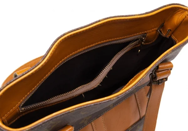 ルイヴィトンLouis Vuitton 旧バケットPM モノグラムバケツバッグ 茶 K-112395_018