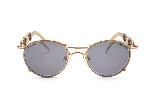 ジャンポールゴルチエJean Paul GAULTIER 56-0174 スクリューギミックフレームサングラス ゴールド K-112430_002