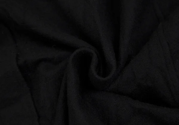 REGULATION Yohji Yamamoto MEN Wrinkled Wool Belted Hoodie Coat K-112441_017