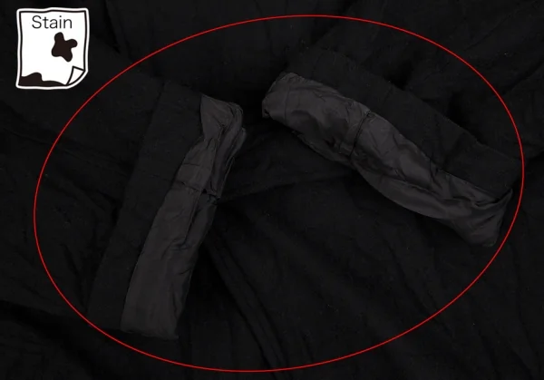 REGULATION Yohji Yamamoto MEN Wrinkled Wool Belted Hoodie Coat K-112441_007