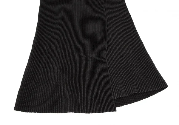 スペッチオ プリーツSPECCHIO PLEATS シャトルプリーツホルターネックジレベスト 黒40 K-112442_005