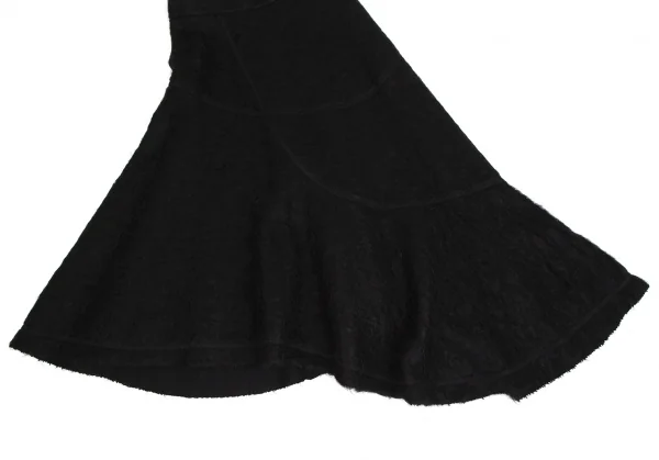 トリココムデギャルソンtricot COMME des GARCONSモヘア混ショールカラーセットアップスーツ 黒M K-112470_013