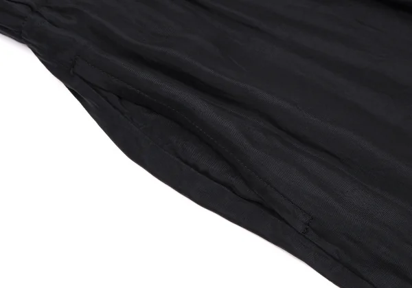 トリココムデギャルソンtricot COMME des GARCONS ドット織りキュプラストレートパンツ 紺M位 K-112478_005