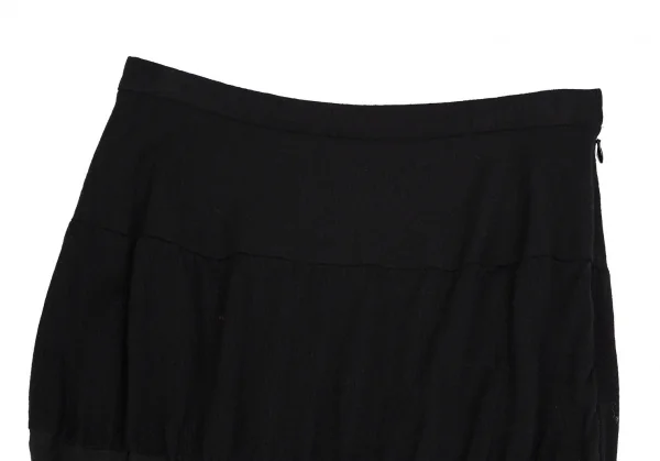 tricot COMME des GARCONS Stripe Switching Washed Wool Skirt K-112488_003