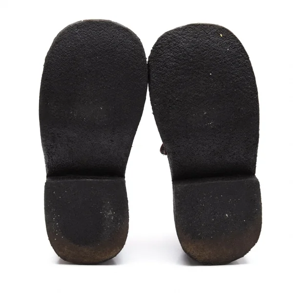 ジャンポールゴルチエJean Paul GAULTIER PARIS プラットフォームコインローファー 赤23.5 K-112500_013