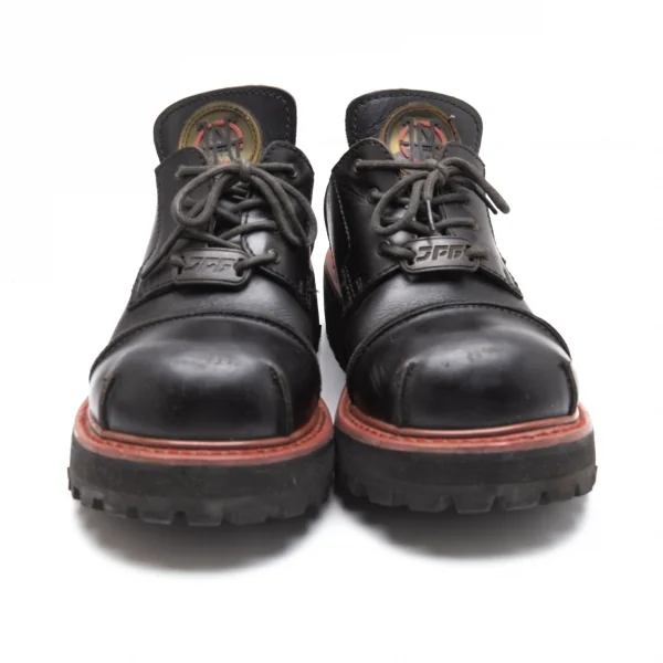 ジャンポールゴルチエJean Paul GAULTIER PARIS レザーラウンドトゥシューズ 黒23 K-112501_002