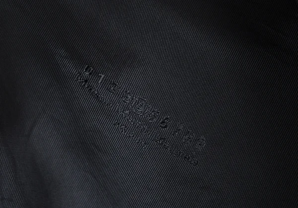 マルタンマルジェラMartin Margiela 4 レーヨンVネックロングベスト 黒36 K-112508_011