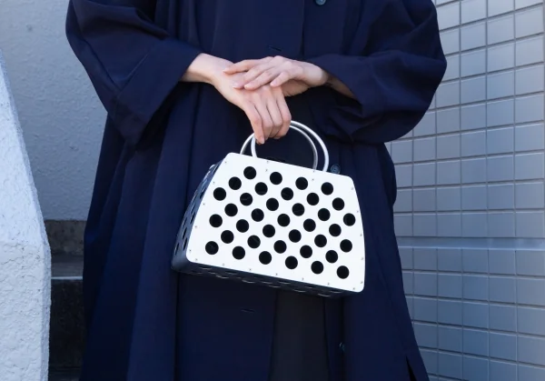 ジュンヤワタナベ コムデギャルソンJUNYA WATANABE COMME des GARCONS ジュラルミンパンチングメタルバッグ シルバー K-112512_014