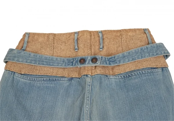 KAPITAL Waist Switching Design Jeans K-112534_012