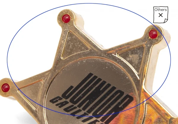 ジュニアゴルチエJUNIOR GAULTIER シェリフバッジ ゴールド K-112575_002