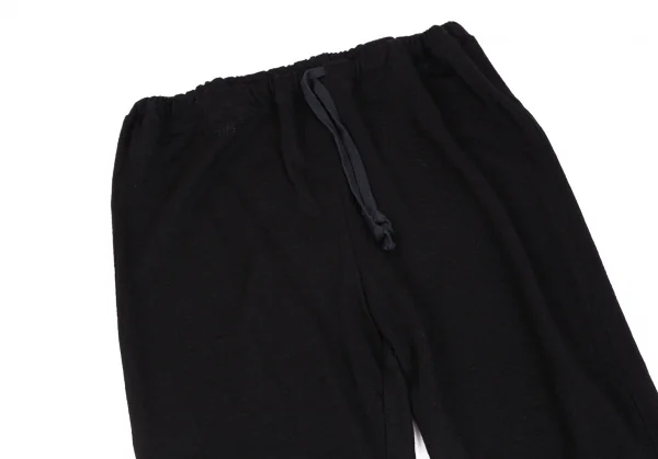 ジュンヤワタナベコムデギャルソンJUNYA WATANABE COMME des GARCONS ニット天竺イージーパンツ 黒S K-112582_002