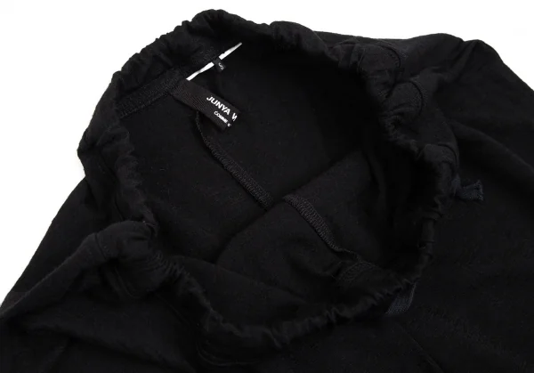 ジュンヤワタナベコムデギャルソンJUNYA WATANABE COMME des GARCONS ニット天竺イージーパンツ 黒S K-112582_004