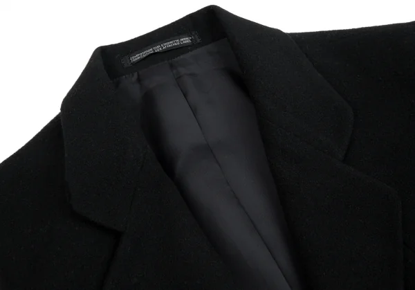 ヨウジヤマモト ファムYohji Yamamoto FEMME ロープ留めデザインウールジャケット 黒1 K-112583_004