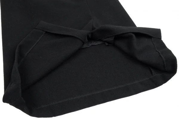 ヨウジヤマモト ファムYohji Yamamoto FEMME ロープ留めデザインウールセットアップスーツ 黒1 K-112585_016