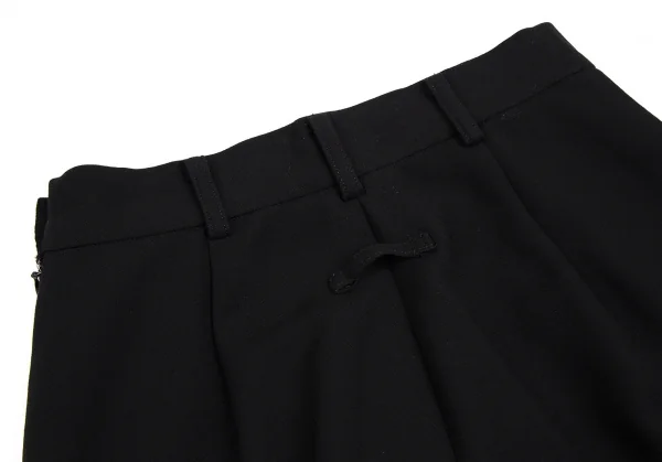 ジャンポールゴルチエ クラシックJean Paul GAULTIER CLASSIQUE ウールハイウエストパンツ 黒40 K-112594_011