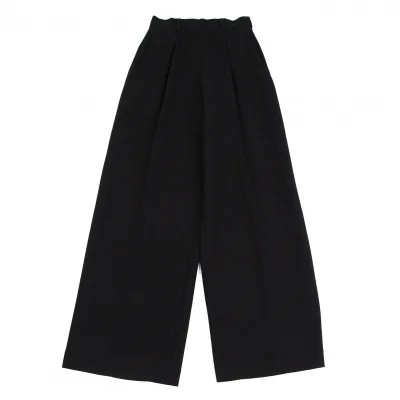 ジャンポールゴルチエ クラシックJean Paul GAULTIER CLASSIQUE ウールハイウエストパンツ 黒