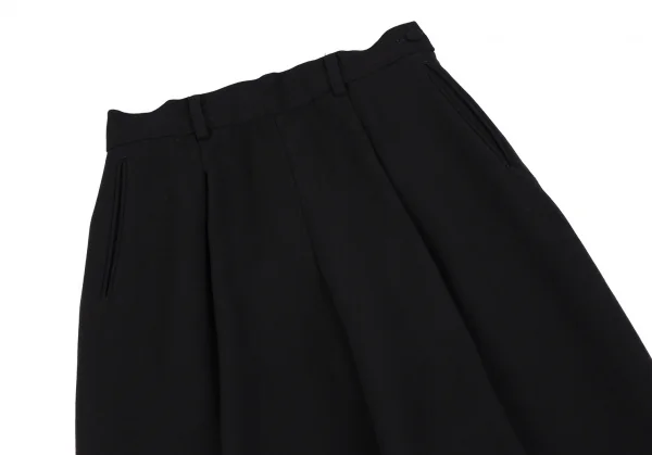 ジャンポールゴルチエ クラシックJean Paul GAULTIER CLASSIQUE ウールハイウエストパンツ 黒40 K-112594_002