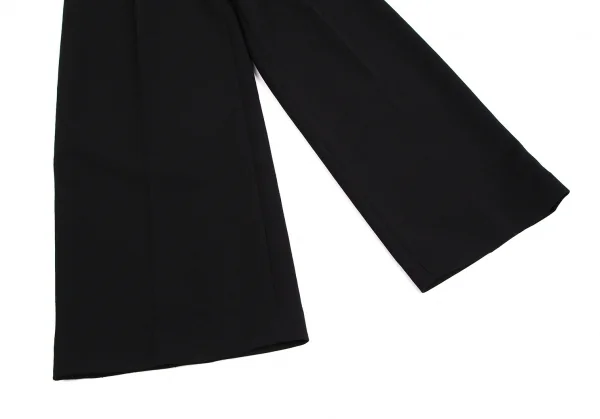 ジャンポールゴルチエ クラシックJean Paul GAULTIER CLASSIQUE ウールハイウエストパンツ 黒40 K-112594_006