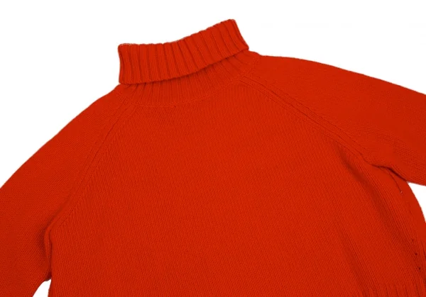 ビューティーアンドユース ユナイテッドアローズBEAUTY & YOUTH UNITED ARROWS ウールサイドスリットワイドニットセーター 赤M位 K-112602_003