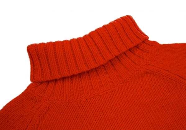 ビューティーアンドユース ユナイテッドアローズBEAUTY & YOUTH UNITED ARROWS ウールサイドスリットワイドニットセーター 赤M位 K-112602_004