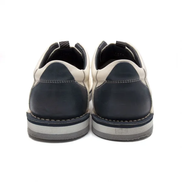 ランバンオンブルーLANVIN en Bleu スリッポンレザーシューズ クリーム25.5 K-112628_007