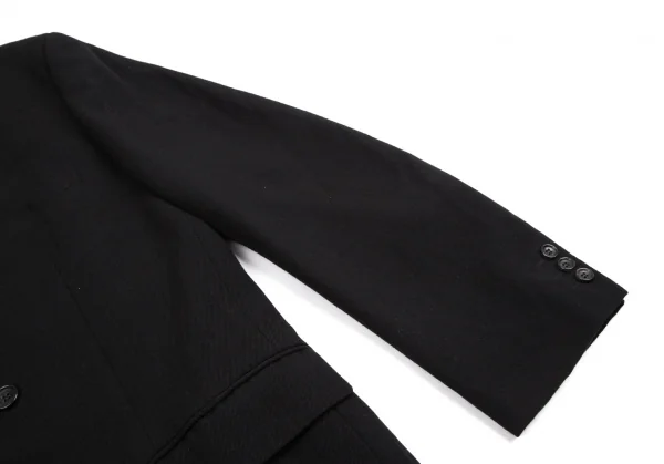 コムデギャルソン オムプリュスCOMME des GARCONS HOMME PLUS ウールネクタイ装飾セットアップ 黒L K-112631_007