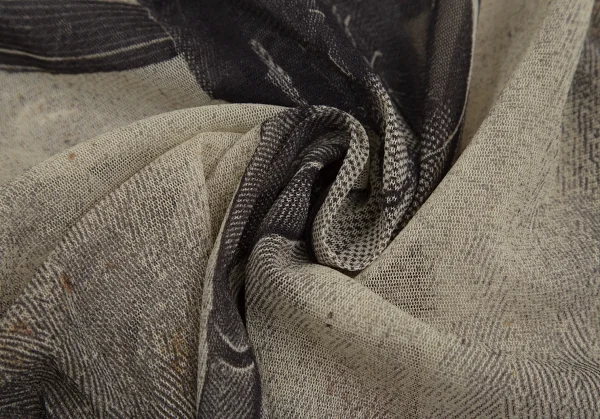 ジャンポールゴルチエ ファムJean Paul GAULTIER FEMME パンクプリント装飾パワーネットカットソー ベージュ40 K-112634_018