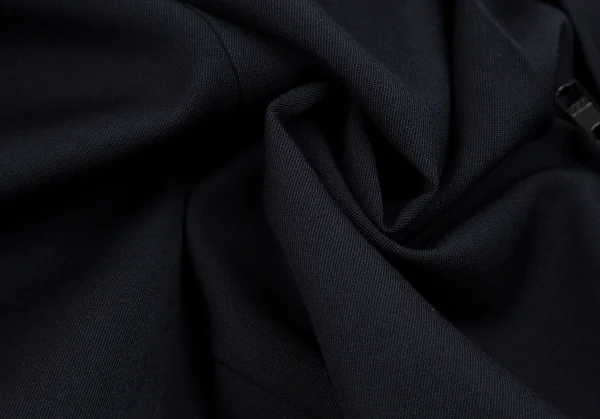 ヨウジヤマモト ファムYohji Yamamoto FEMME ウールギャバセンターダブルジップデザインパンツ 紺2 K-112656_018