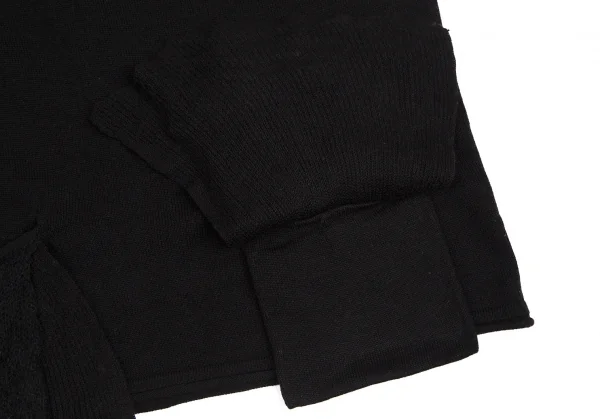 t.b SENSOUNICO Frill Switching Knit Vest K-112691_012