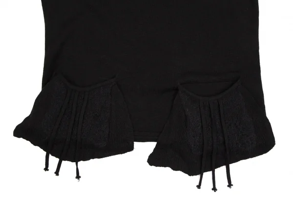 t.b SENSOUNICO Frill Switching Knit Vest K-112691_009