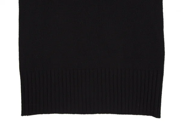 Yohji Yamamoto NOIR Patch Design High Neck Knit Sweater K-112694_010