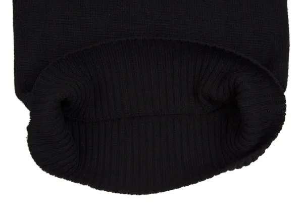 Yohji Yamamoto NOIR Patch Design High Neck Knit Sweater K-112694_011