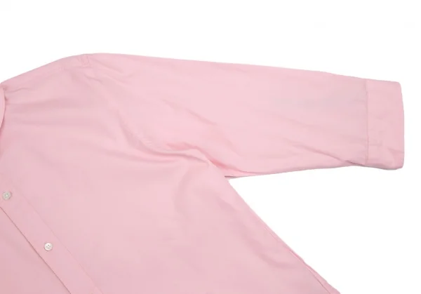 エディフィスEDIFICE コットンショールカラー七分袖シャツ ピンク46 K-112706_004