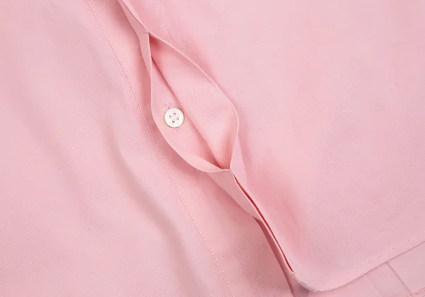 エディフィスEDIFICE コットンショールカラー七分袖シャツ ピンク46 K-112706_008