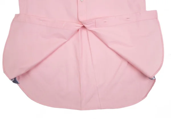 エディフィスEDIFICE コットンショールカラー七分袖シャツ ピンク46 K-112706_009