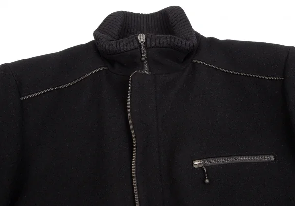 McQ Alexander McQUEEN Zipper Switching Design Coat K-112718_002