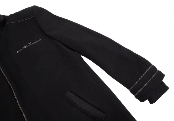 McQ Alexander McQUEEN Zipper Switching Design Coat K-112718_006