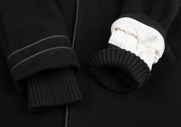 McQ Alexander McQUEEN Zipper Switching Design Coat K-112718_007