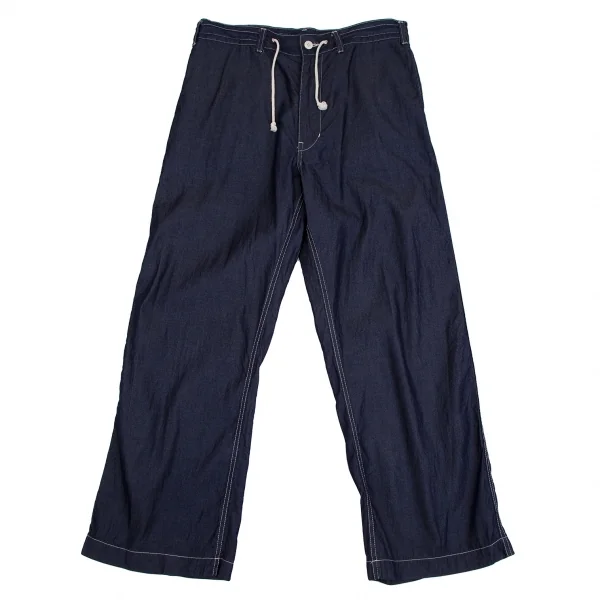 ジュンヤワタナベマン コムデギャルソンJUNYA WATANABE MAN COMME des GARCONS ダンガリーワイドパンツ インディゴL K-112725_001