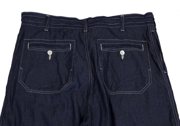 ジュンヤワタナベマン コムデギャルソンJUNYA WATANABE MAN COMME des GARCONS ダンガリーワイドパンツ インディゴL K-112725_010